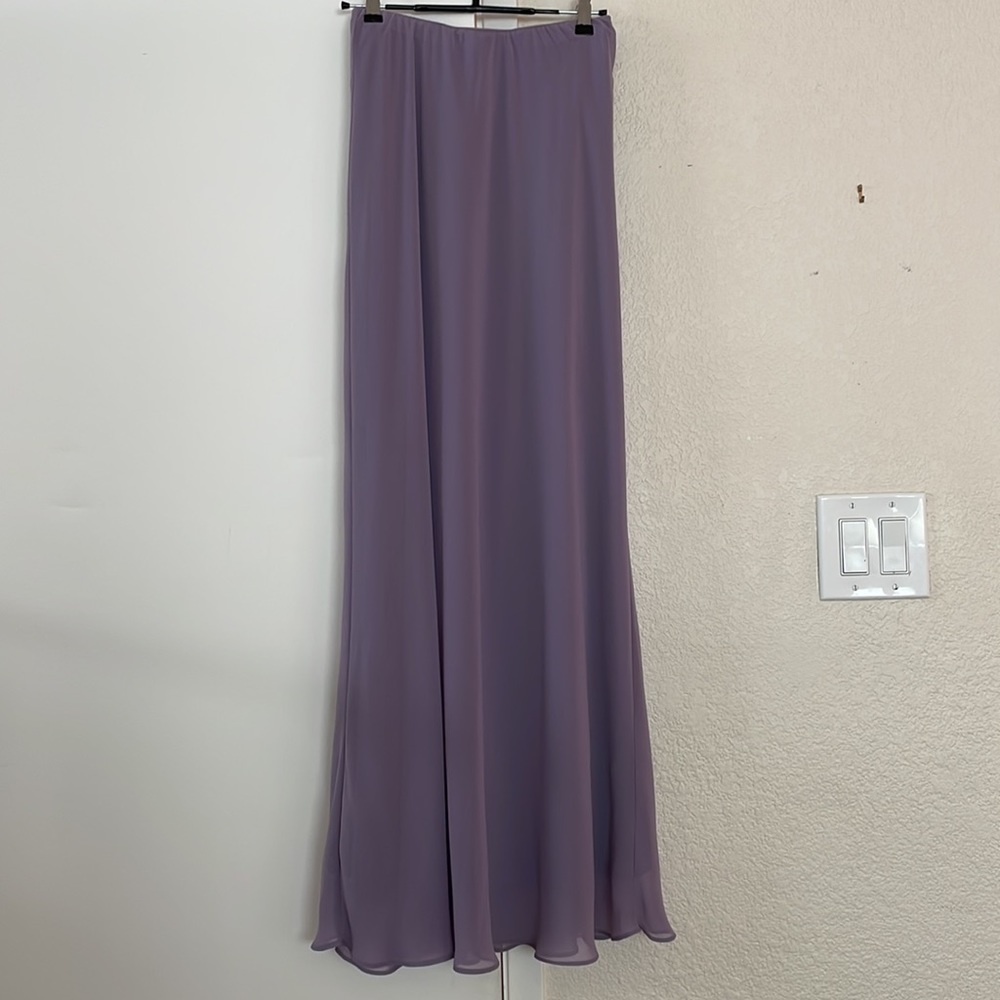 Formal Lavender Maxi Skirt